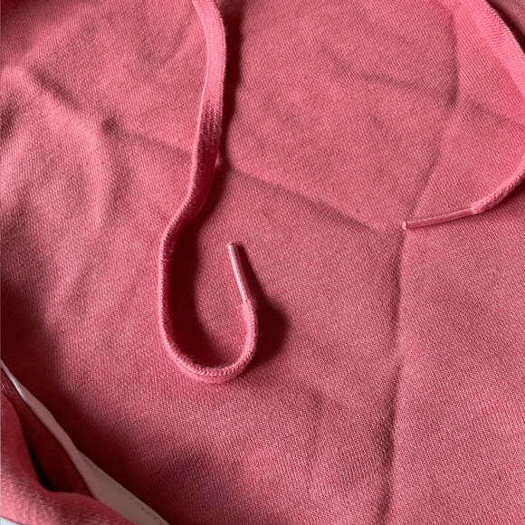 Adidas // Pink & White Hooded Sweater - Picture 2 of 4